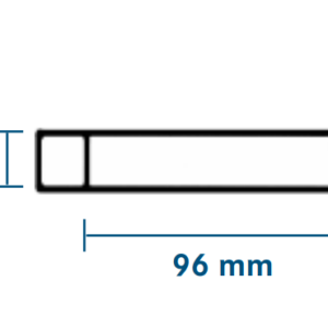 16 mm Stegplatten, Glasklar, Acryl, Highlux® Vertica