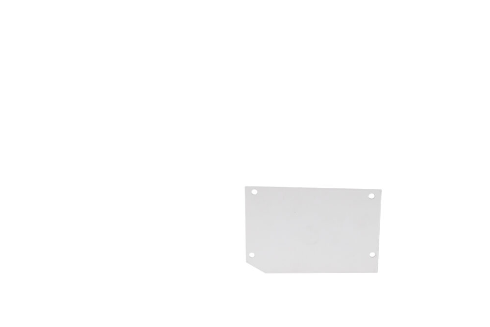 Alu-Verschlussdeckel für Regenrinne Alu 110 2er Set – Bild 2
