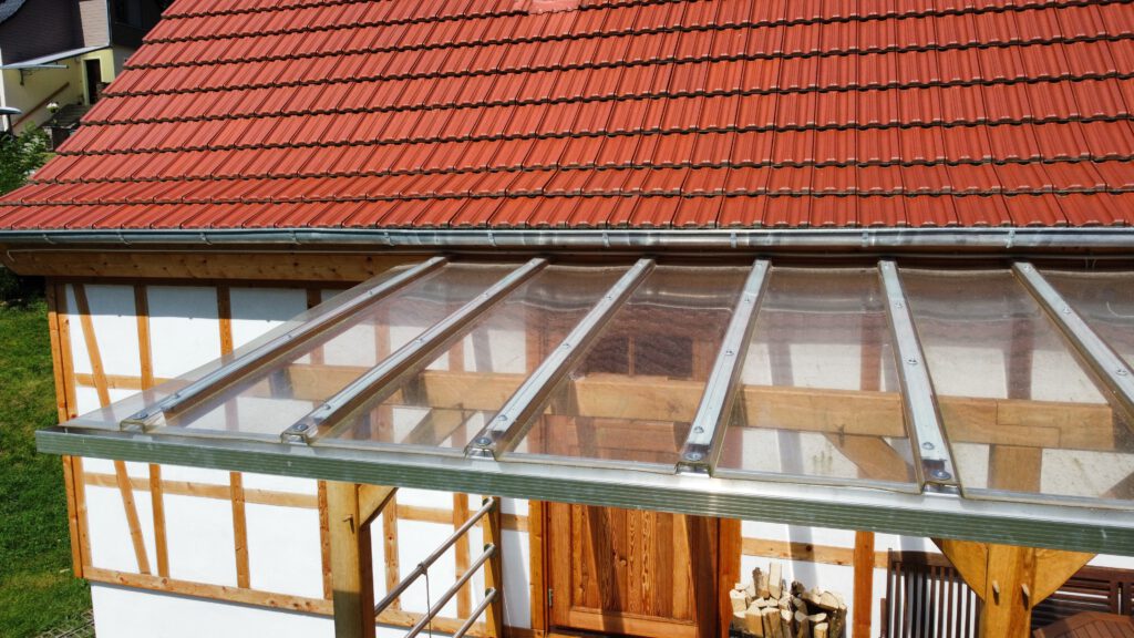 Trapezplatten SUNNYLUX® EZ-GLAZE Polycarbonat
