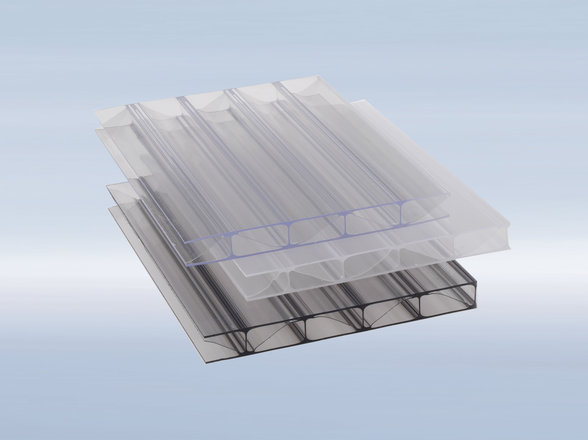 16 mm Stegplatten, Polycarbonat, Marlon® PREMIUM Longlife