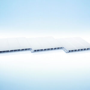 Wand- und Deckenpaneele aus PVC, weiß