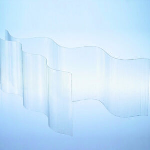 GFK Wellplatten, transparent