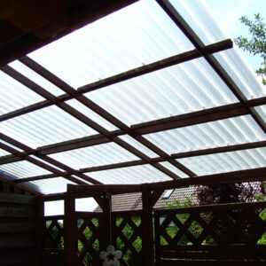 PC Wellplatte für Terrassen & Carport - 100% HAGELSICHER - 10 Jahre Garantie - 3mm